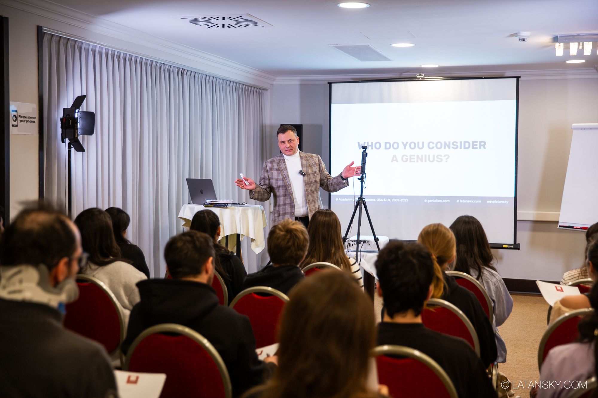Participants at a Genius Inside You™ event