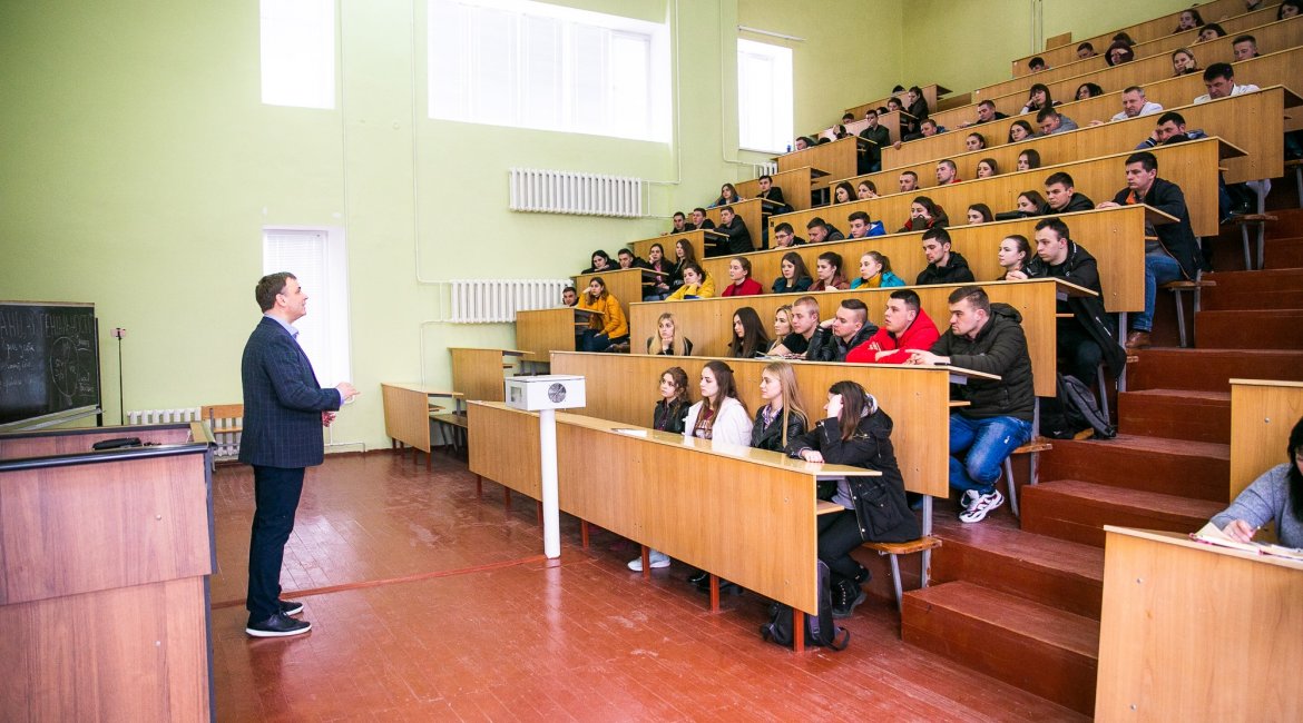 A master class for students of BNAU, Belaya Tserkov
